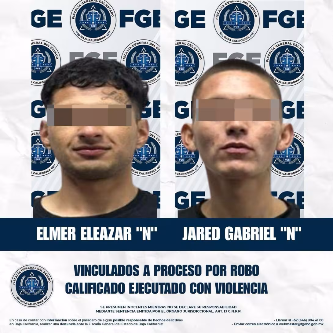 Elmer Eleazar “N” y Jared Gabriel “N”