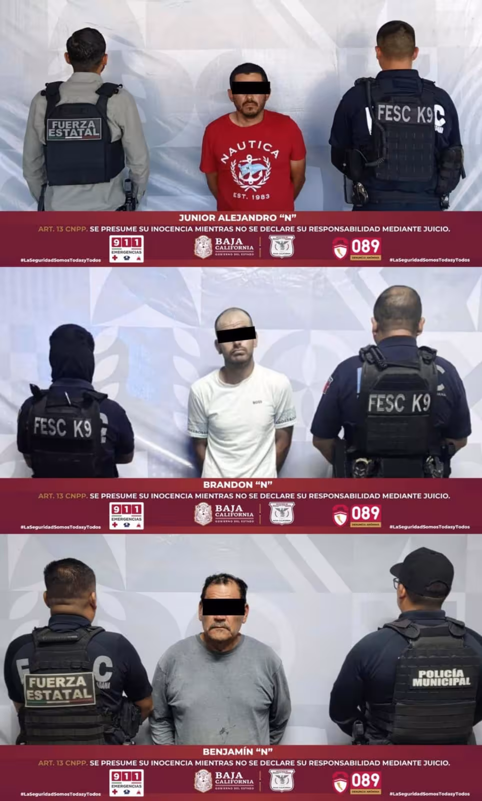 DETENIDOS